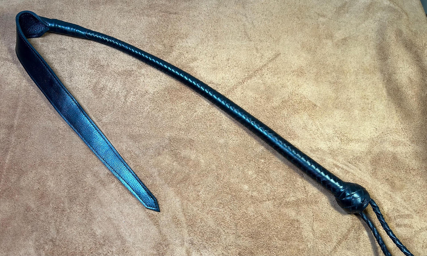 Dragon's Tail Whip - 42 Inches Total Length - Leather