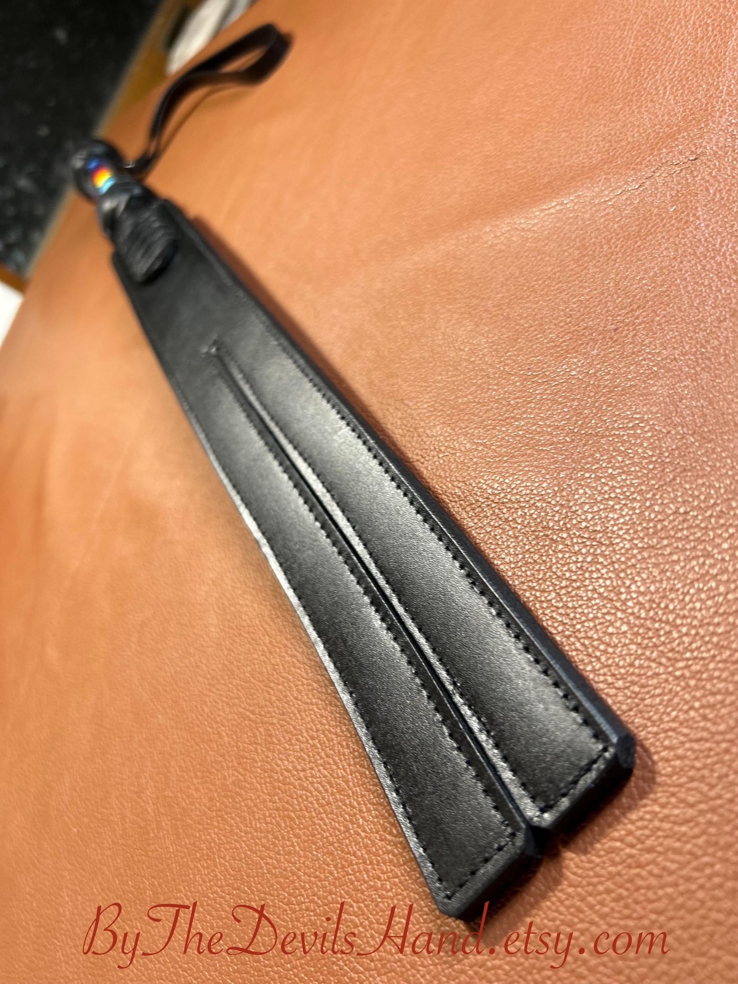 Rainbow Handle Tawse 24 Inches Total Length