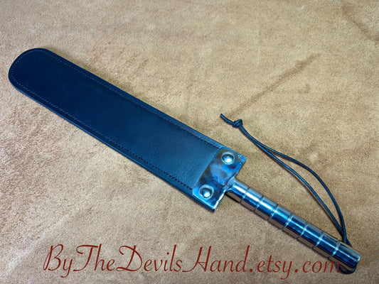 Big Bad Spanko Strap 19 Inches Total Length Leather Paddle