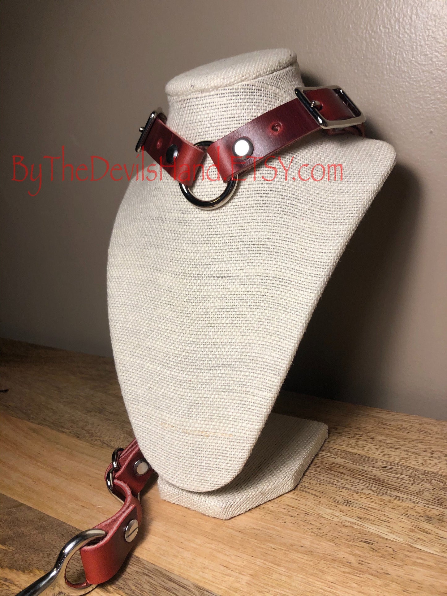 Ass Hook Rig Three Ball Design Crafted from Horween Cavalier Leather – Available in London Bus Red, Ink Pen Blue, Plum Purple, and Sunflower Gold