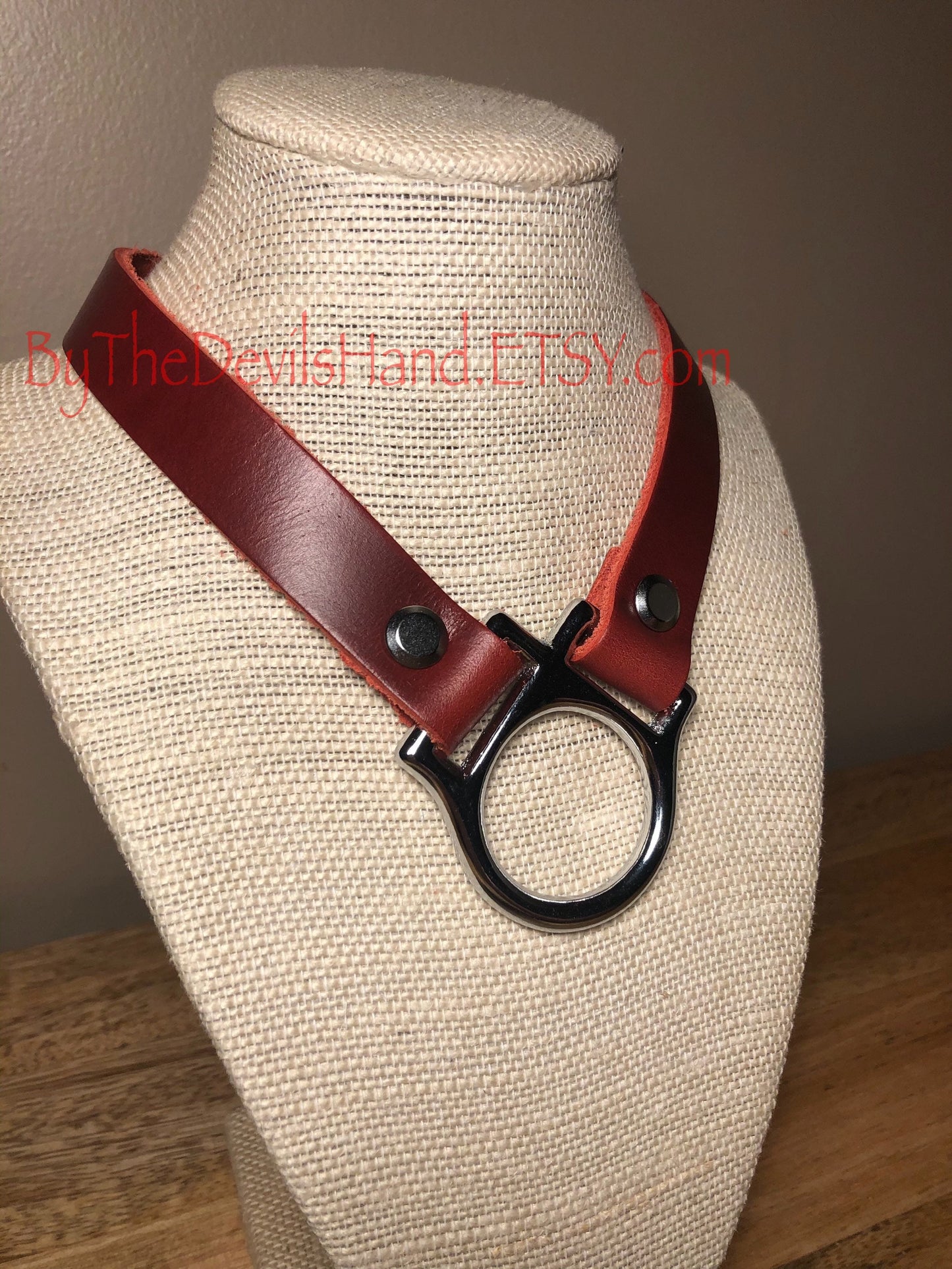 Slave / Submissive Ownership Collar and Leash - Available in a full range of colors and leather options
