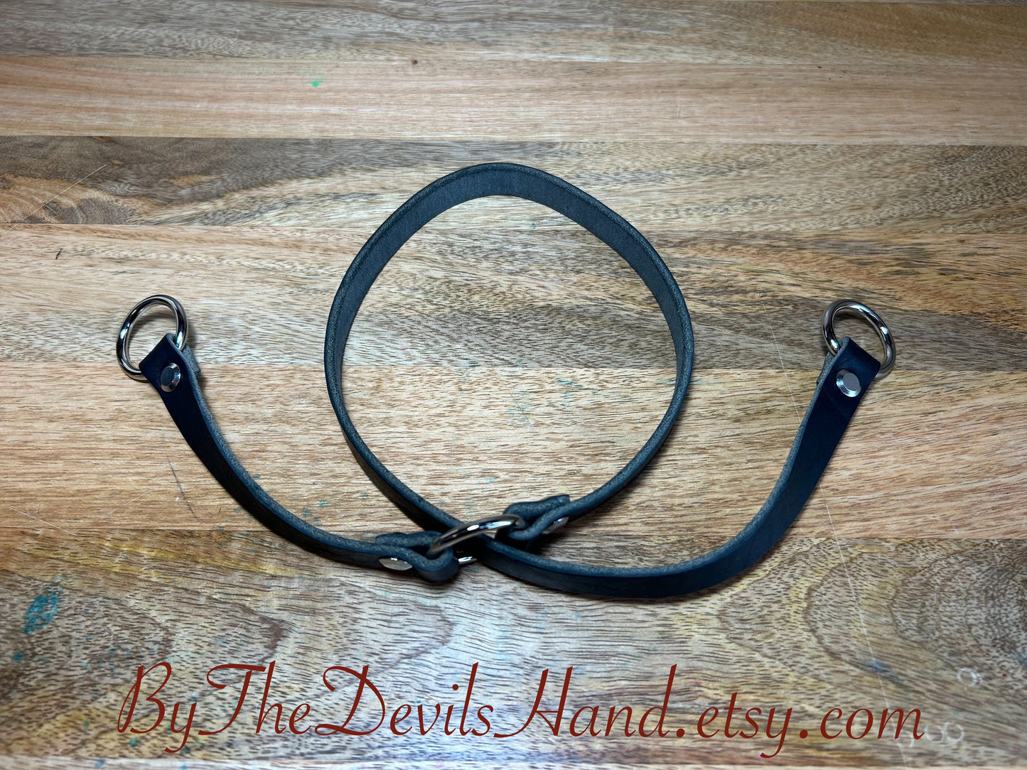 The Garrote - Choking Kink - Available in a full range of colors and leather options