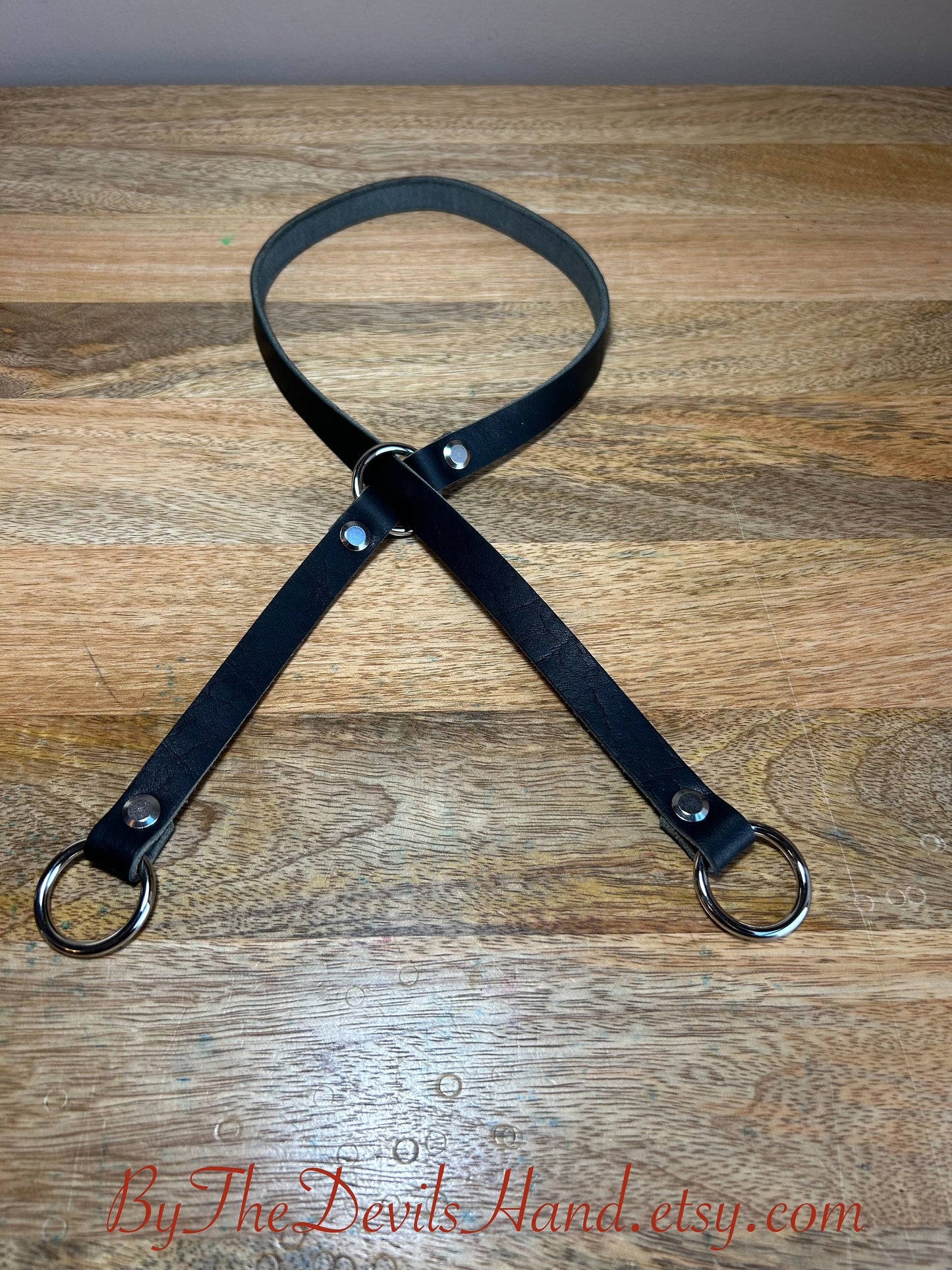 The Garrote - Choking Kink - Available in a full range of colors and leather options