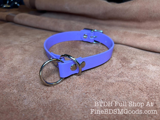 Choke Collar - Snug Fitting - Multiple Leather & Vegan Options