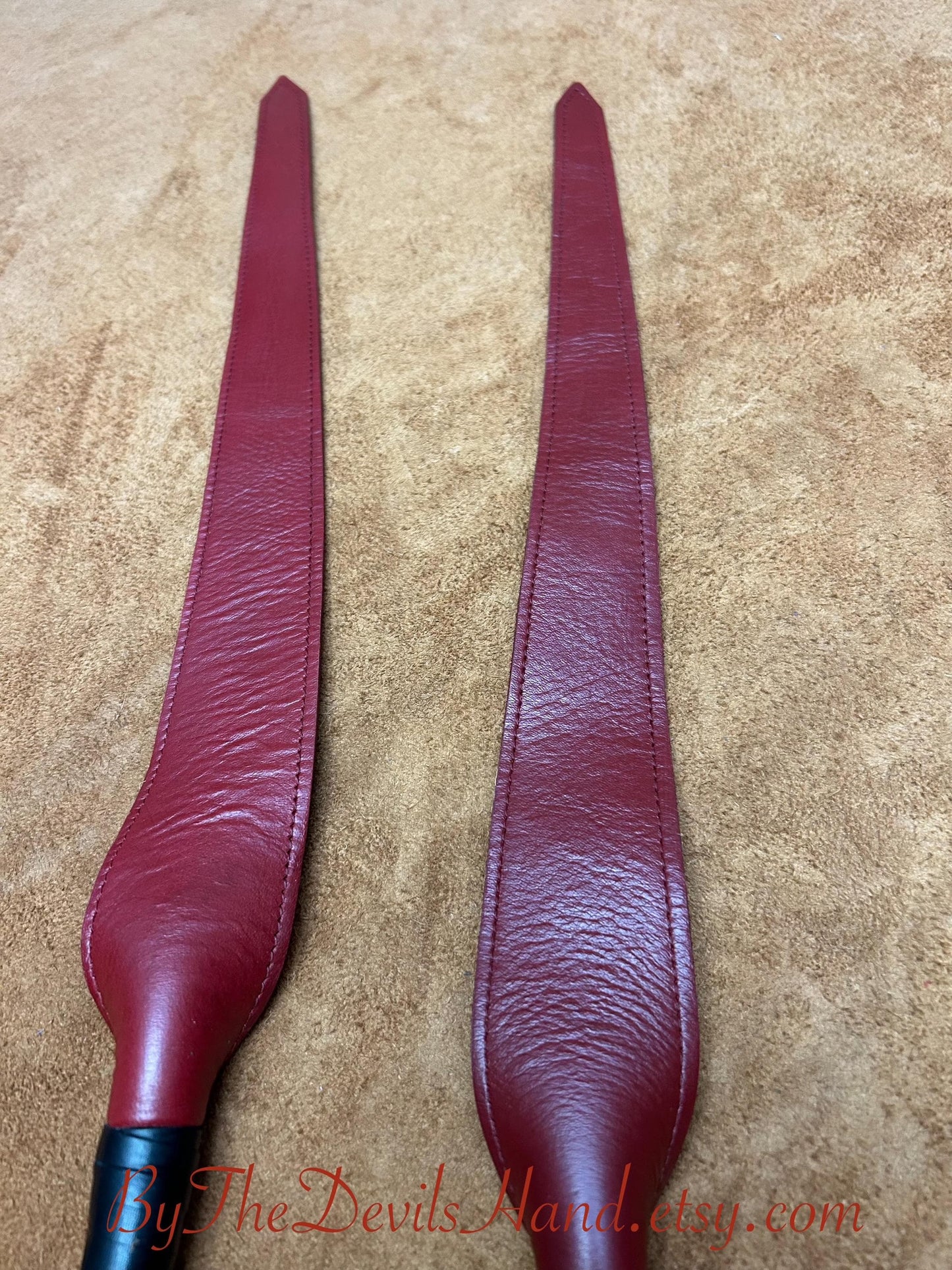 Dragon's Tail Whip - 42 Inches Total Length - Aztec Red