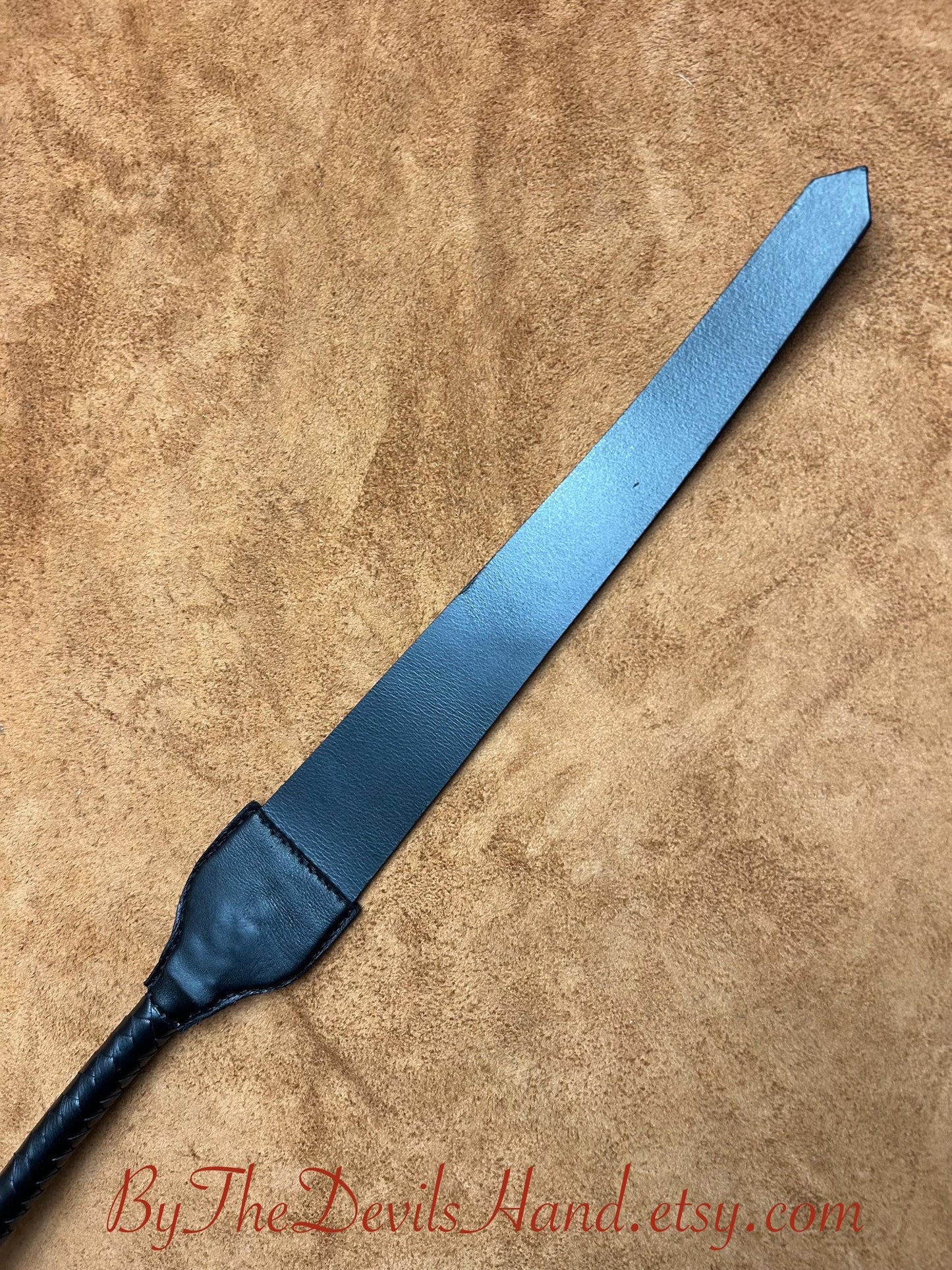 Dragon's Tail Whip - Satin Black - Style Two