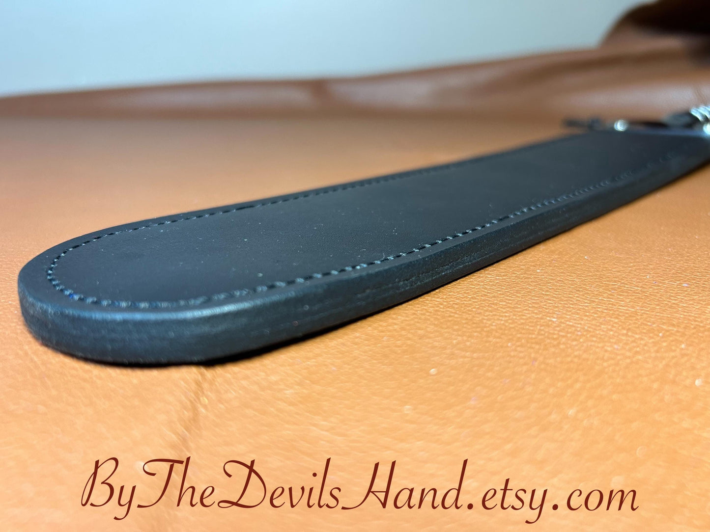 Big Bad Spanko Strap 19 Inches Total Length Leather Paddle