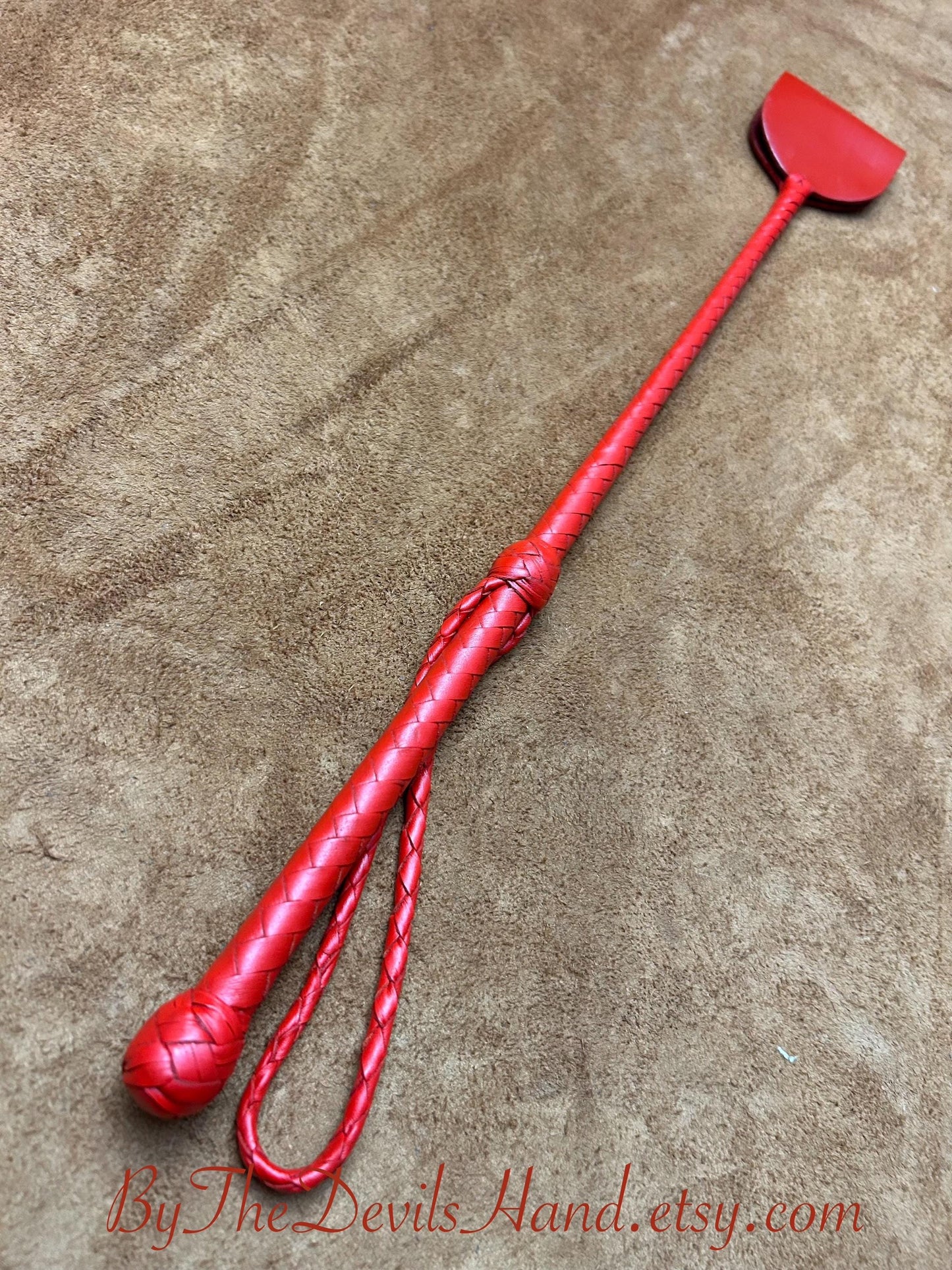 Riding Crop Fire Cracker Red